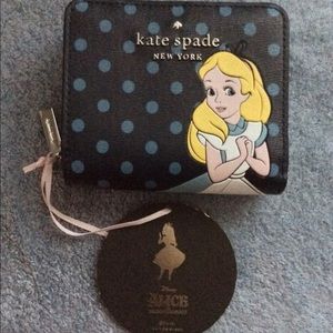 Kate Spade Disney x Alice Bifold Wallet